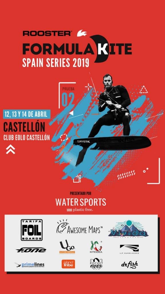 Rooster Sailing y Castellón presentan las Formula Kite Spain Series Castellón 2019
