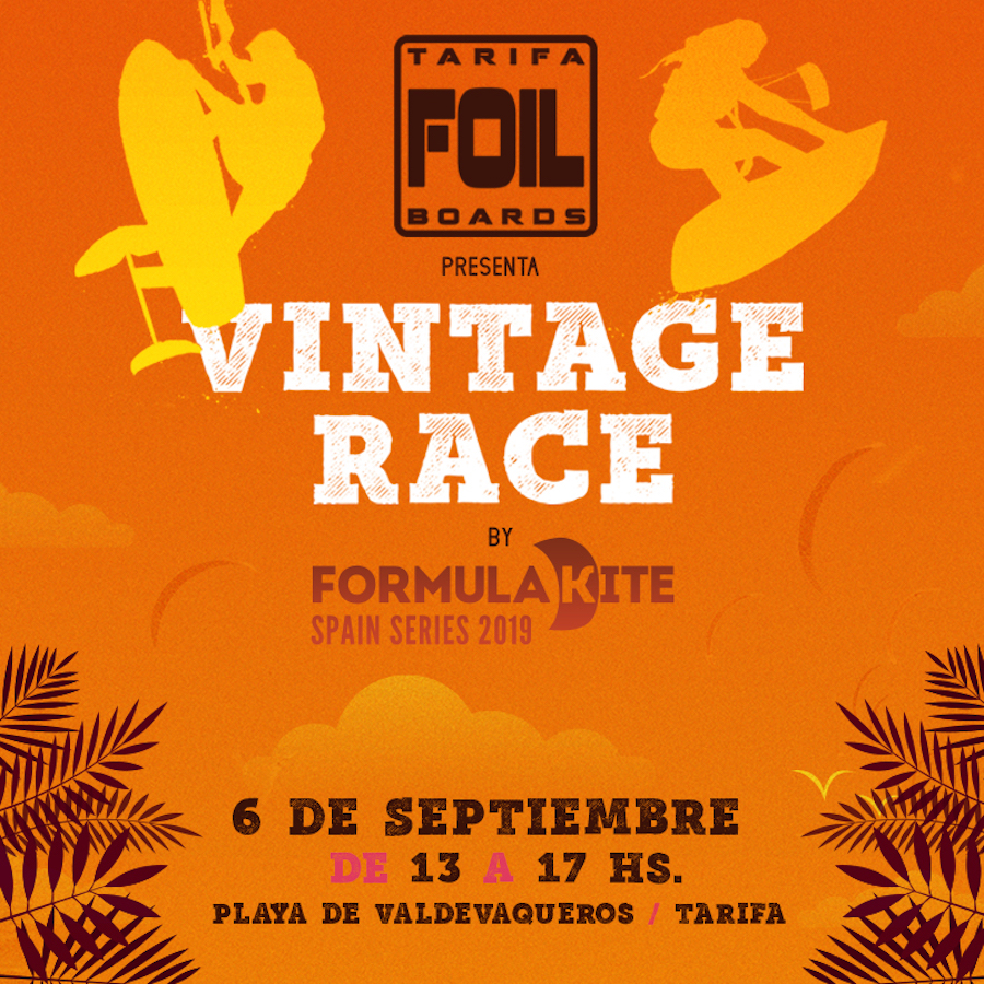 Las Formula Kite Spain Series presentan las Tarifa Foil Boards Vintage Race