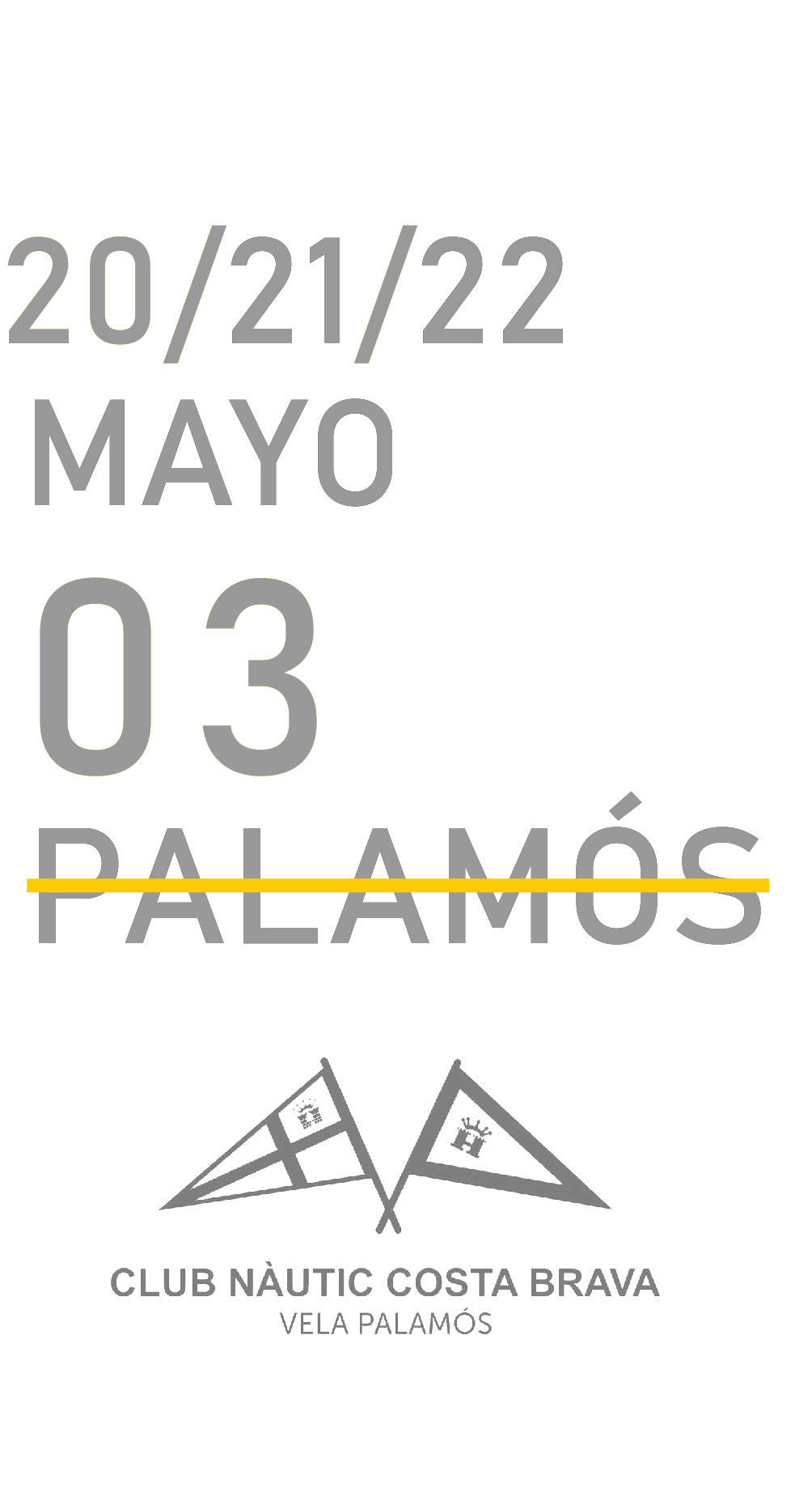 Calendario 3 - FKSS 2022 Palamos tachado