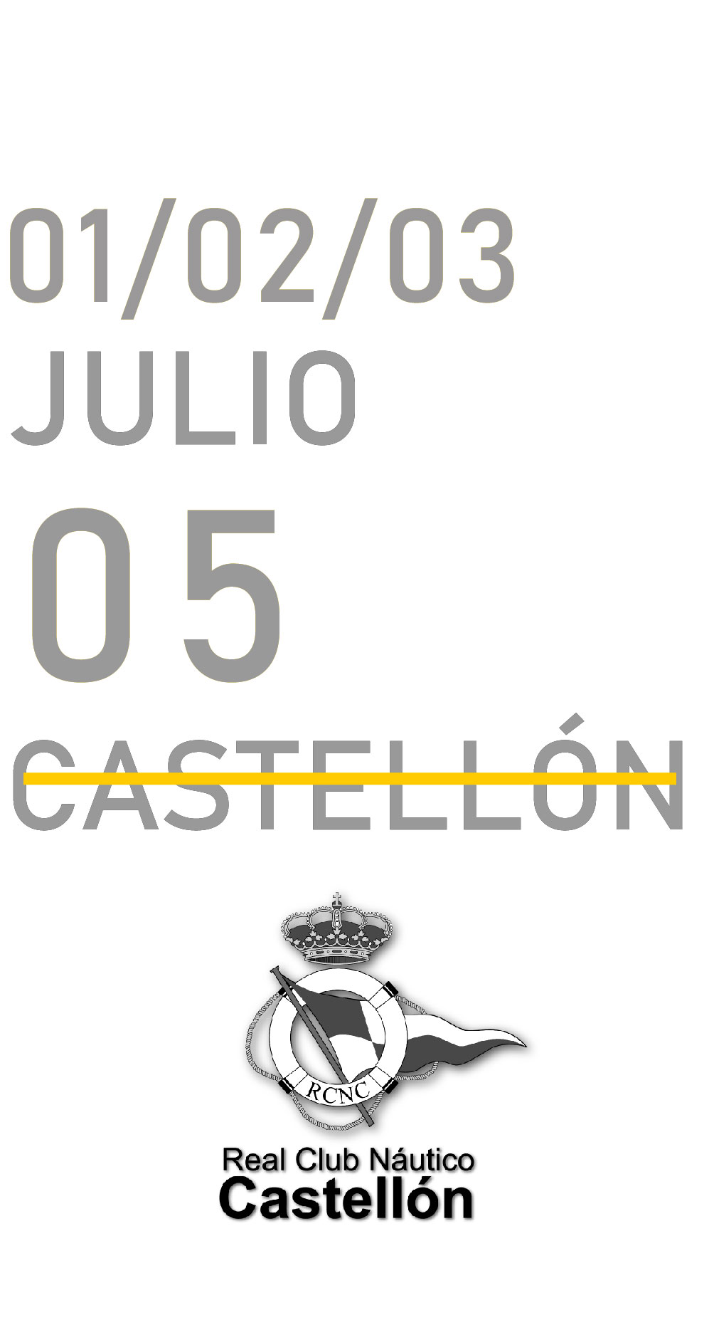 Calendario 5 - FKSS 2022 Castellón - blanco